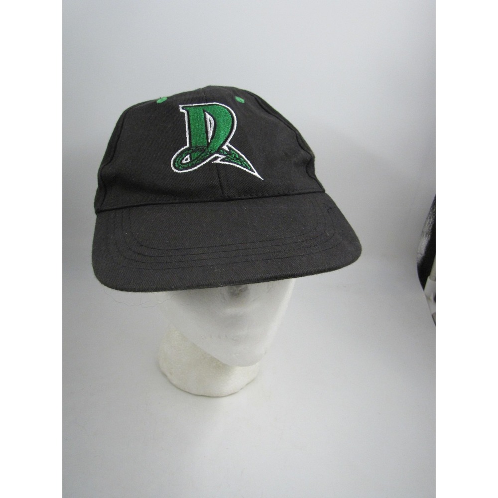 Dayton Dragons Hat Cap Strap Back Mens One Size Black Green MiLB Baseball SGA